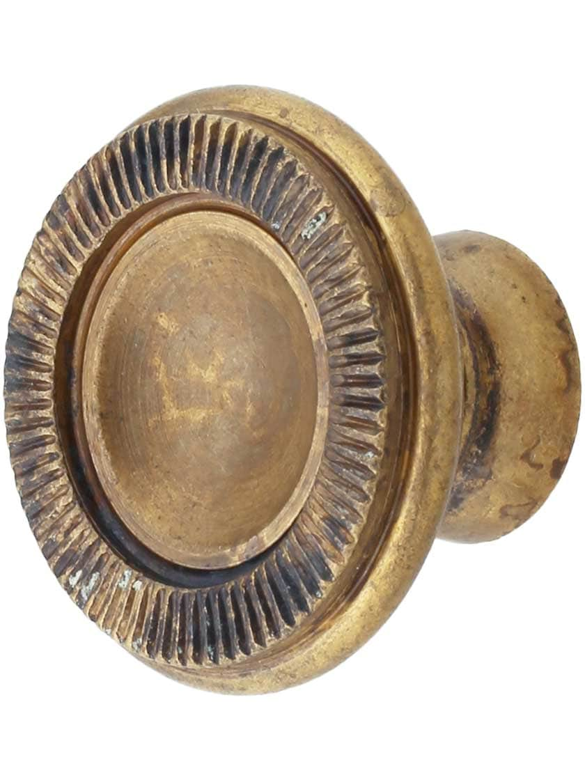 Brushed Brass Cabinet Knobs at