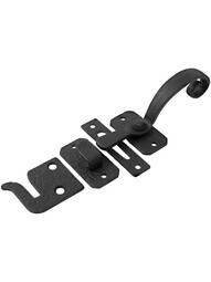 Colonial Iron Casement Latch Set