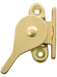 Brass Finish Aluminum Window Sash Stay