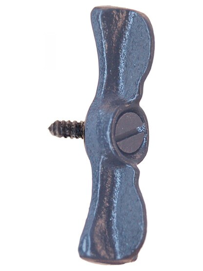 Set of 4 Long Cast-Iron Utility Turn Buttons