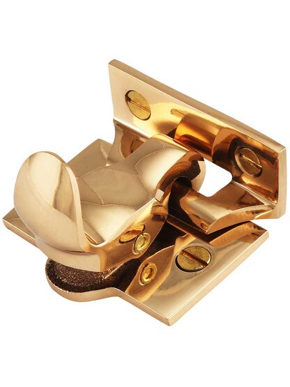 Alternate View of Forged-Bronze Sash Lock and Lift.