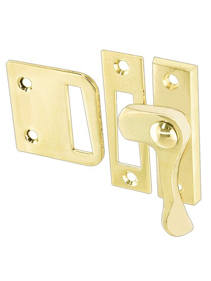 Vertical Lever Style Casement Latch - Left Hand