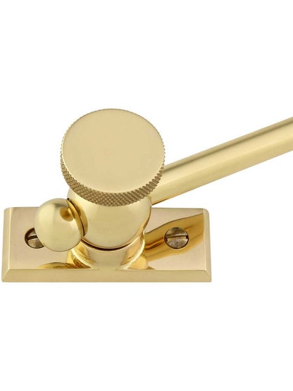 Alternate View of 10 inch Premium Casement Window Adjuster with Beveled Bases.