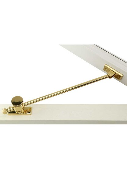 Alternate View 2 of 12 inch Premium Casement Window Adjuster with Beveled Bases.
