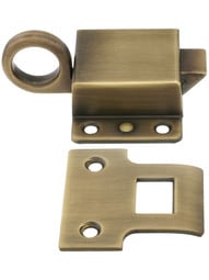 Solid Brass Transom Window Latch In Antique By Hand