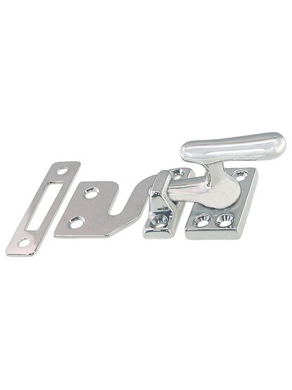 Solid Brass Casement Latch Set With 6 Finishes