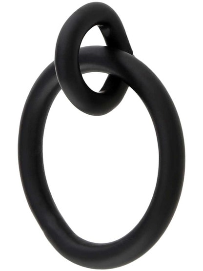 Alternate View of Galvanized Steel Shutter Ring Pull With Eyebolt Mount.