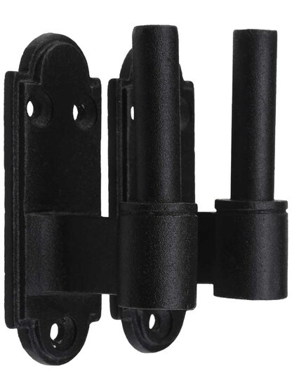 Pair of 7/16 inch Diameter Traditional Plate Pintles - 1 1/2 inch Offset.
