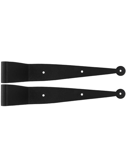 Pair of Tapered Shutter Straps With 2 1/4" Offset