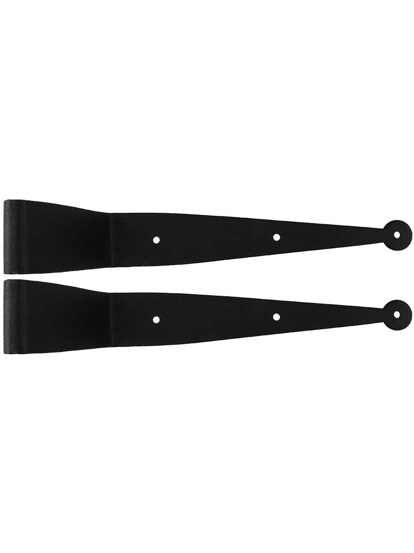 Pair of Tapered Shutter Straps With 3 1/4" Offset