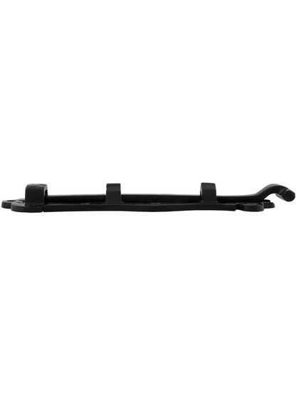 Alternate View of 9 inch Cast Aluminum Shutter Bolt With Black Powder-Coated Finish