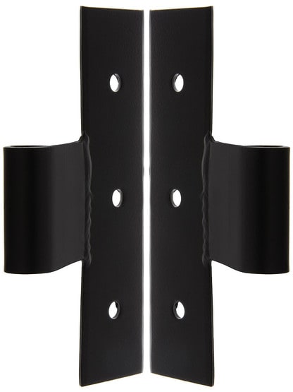Pair of Vertical or Middle Shutter Straps With 1/2 inch Offset