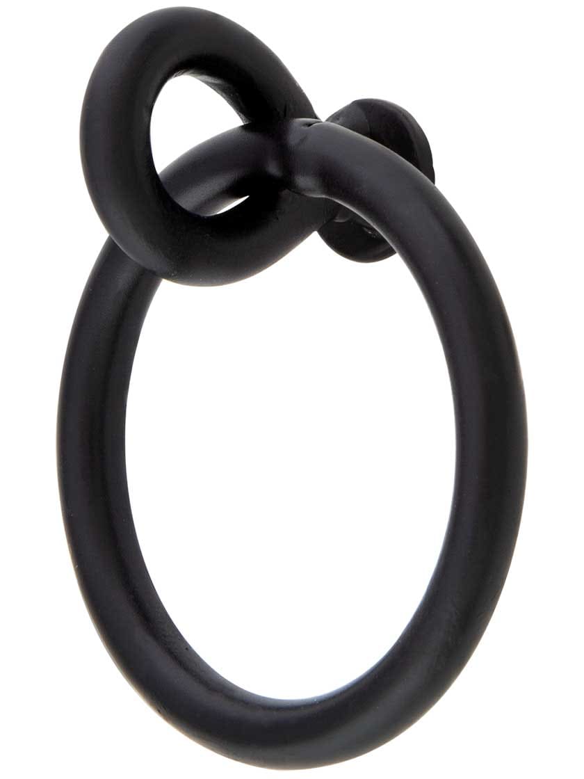 Alternate View of Stainless Steel Lag Mount Ring Pull.
