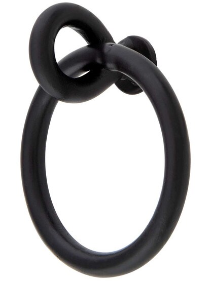 Alternate View of Stainless Steel Lag Mount Ring Pull.