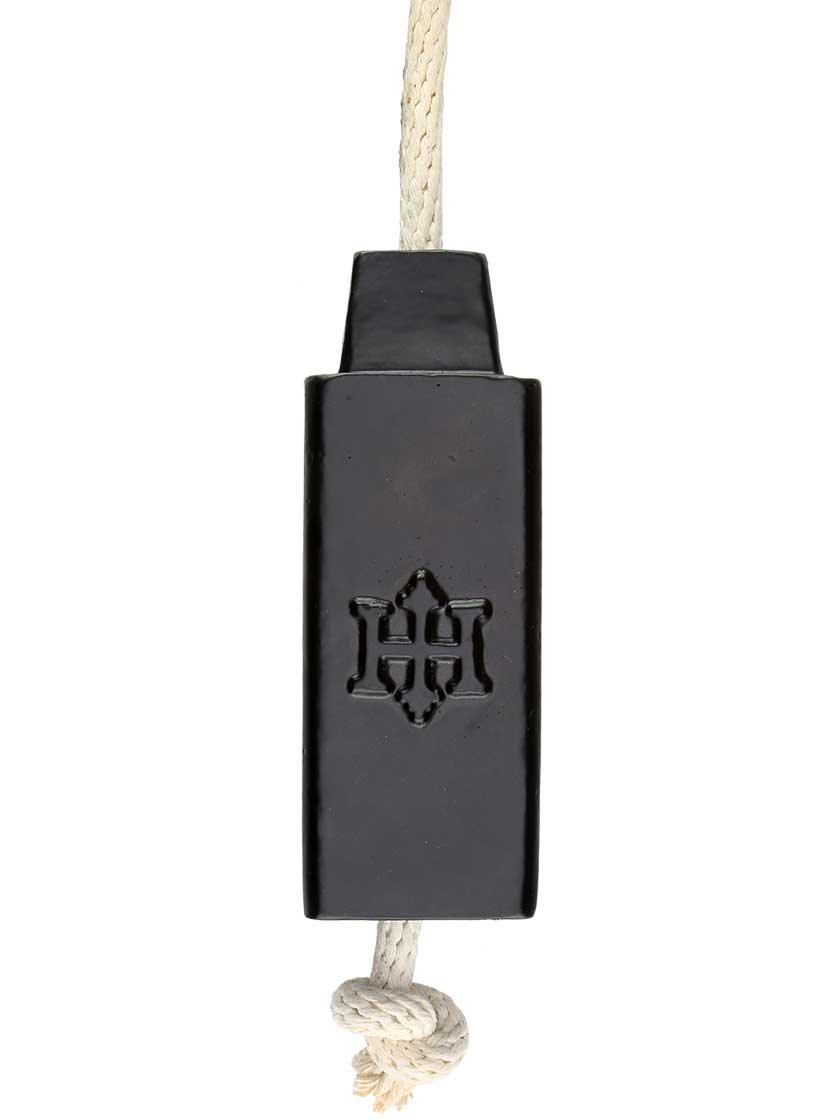 Cast-Iron Square Stackable Sash Weight - 5 lb.
