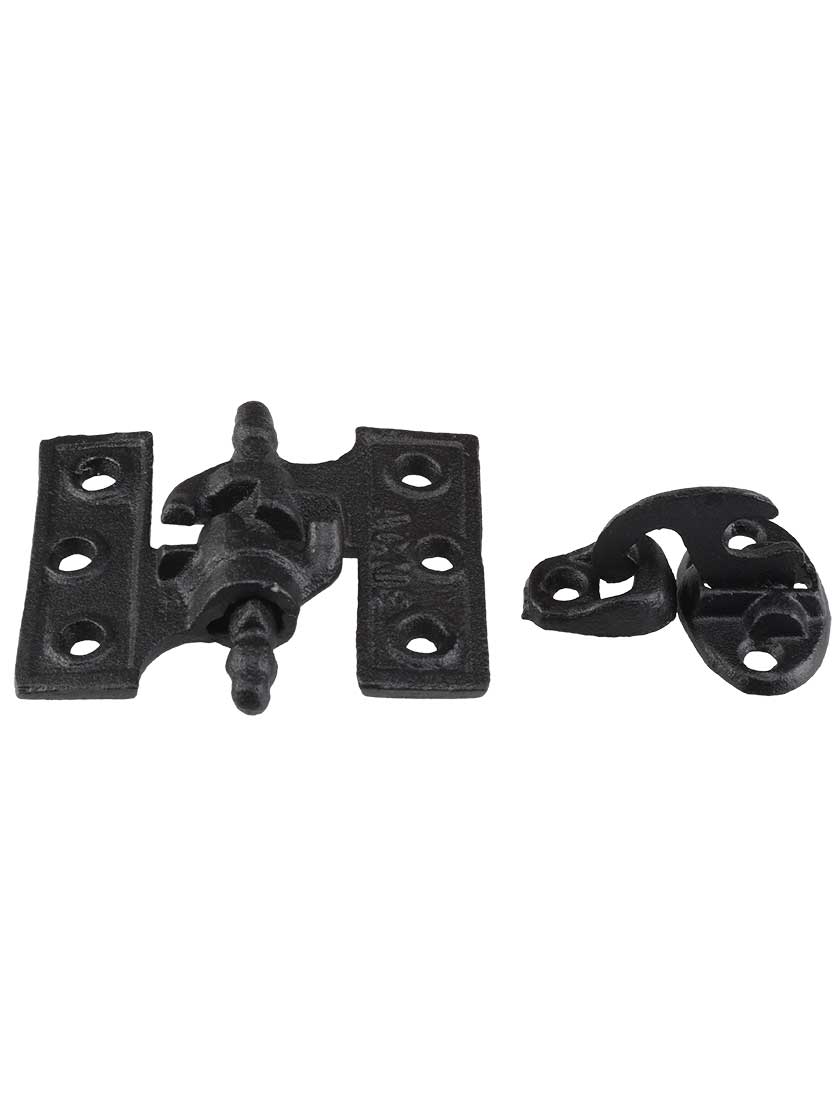 "Acme" Black CastIron Mortise Shutter Hinges 3 1/8" x 2 1/2" House