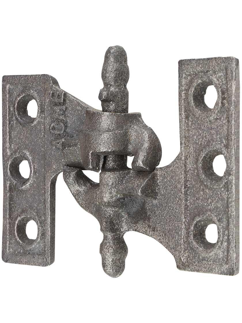 Alternate View of Acme Cast Iron Mortise Shutter Hinges - 3 3/4 inch x 2 1/2 inch