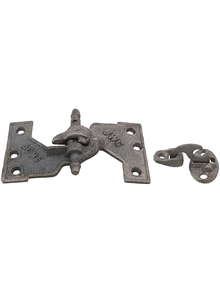 "Acme" Cast Iron Mortise Shutter Hinges 5 1/2" x 3 1/8" House of