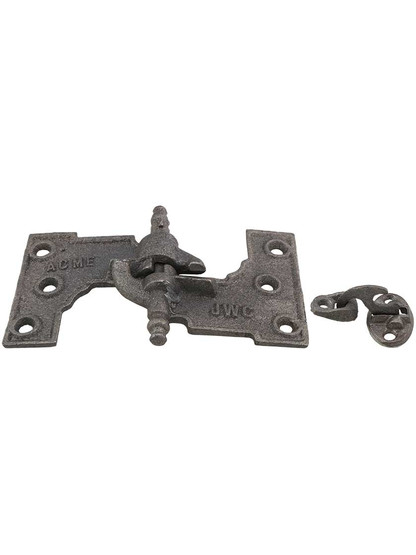 Alternate View 2 of Acme Cast Iron Mortise Shutter Hinges - 6 1/2 inch x 3 1/2 inch