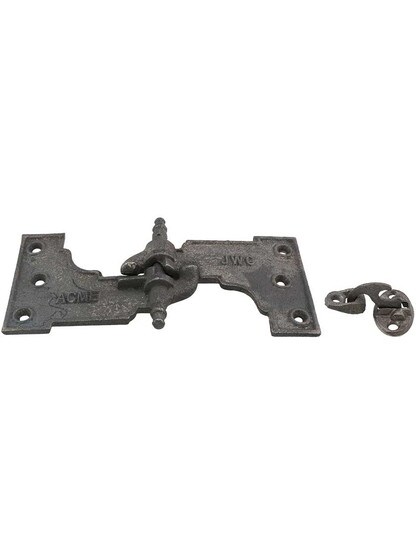 Alternate View 2 of Acme Cast Iron Mortise Shutter Hinges - 9 inch x 3 15/16 inch