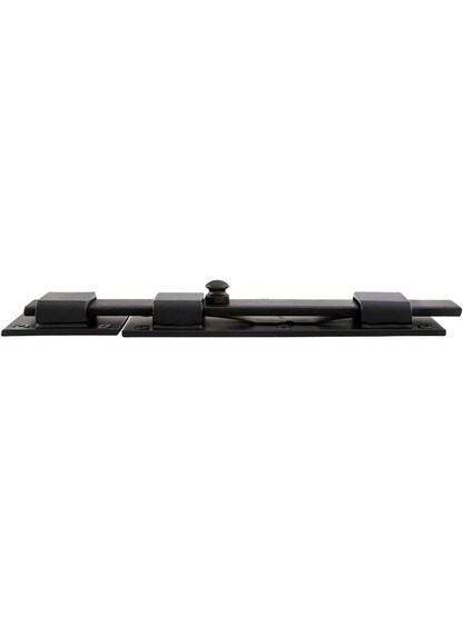 Alternate View of 8 3/4 inch Stainless Steel Shutter Bolt With Black Powder Coated Finish