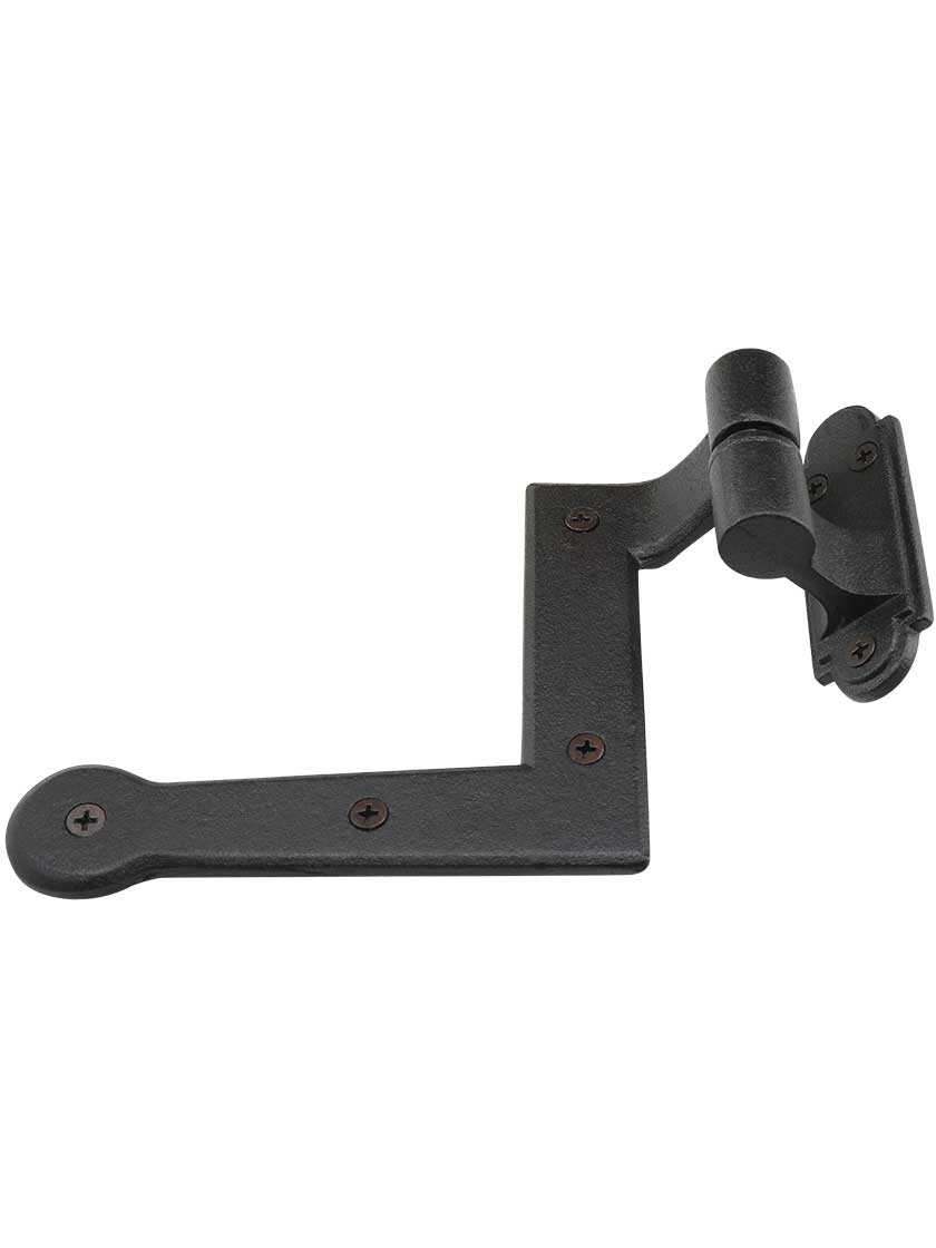 Set of Cast Iron New York Style Shutter Hinges With 1 1/2" Offset House of Antique Hardware