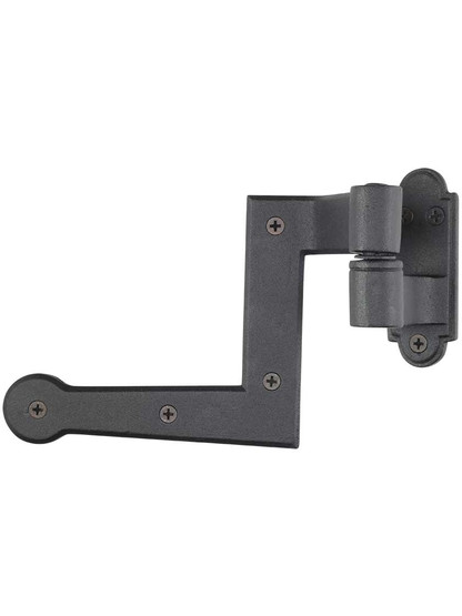 Set of Cast Iron New York Style Shutter Hinges With 1 1/2" Offset