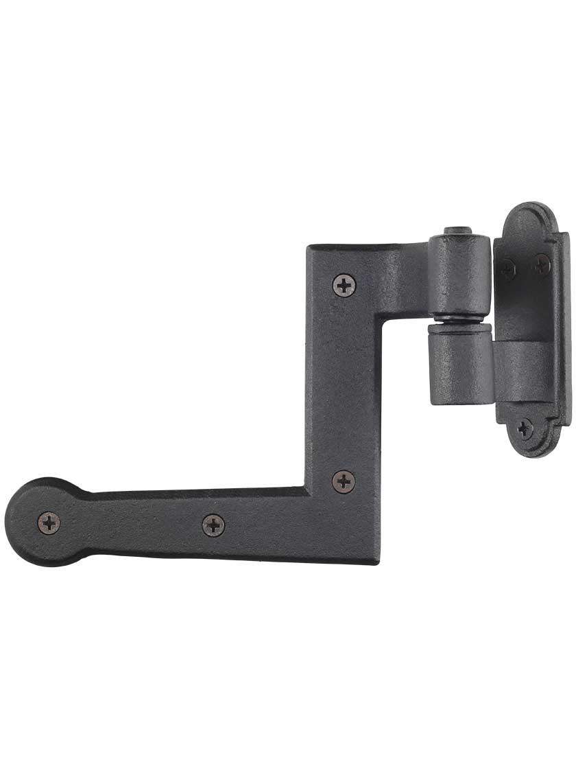 Set of Cast Iron New York Style Shutter Hinges With 2 1/4" Offset House of Antique Hardware