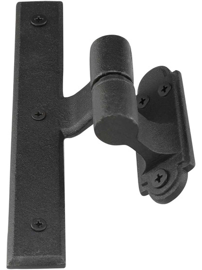 Alternate View of Pair of Vertical or Middle Strap Shutter Hinges With 1 1/2 inch Offset