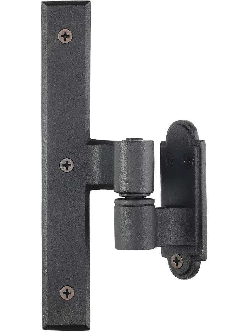 Alternate View 3 of Pair of Vertical or Middle Strap Shutter Hinges With 1 1/2 inch Offset