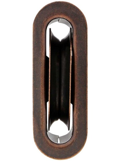 Alternate View 2 of Wrought Steel Press-Fit Sash Pulley - 2-Inch Diameter Wheel