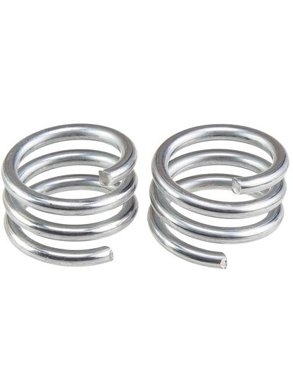 Pair of Sash Chain Spirals - 7/8 inch Diameter.