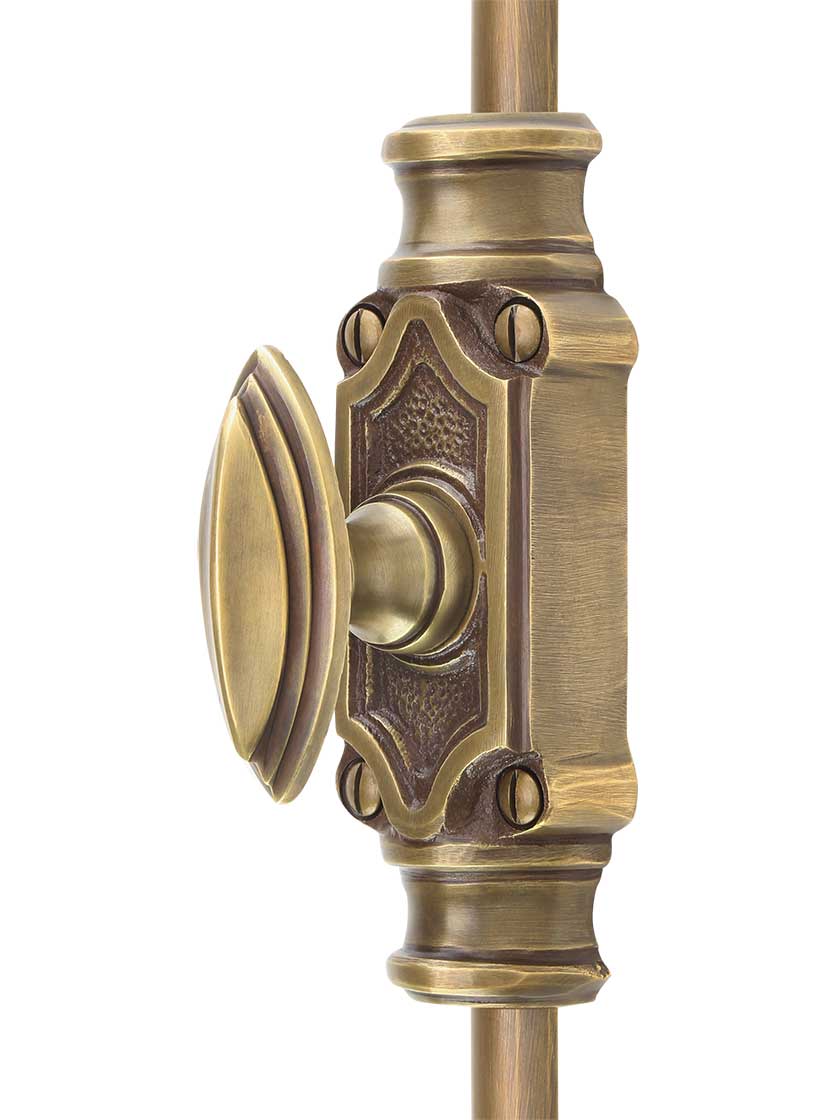 Classic Brass Cremone Bolt 4 Foot