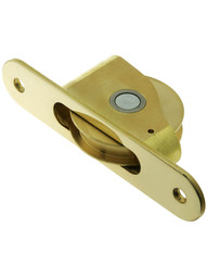Solid Brass Premium Sash Pulley With 2 1/4" Wheel