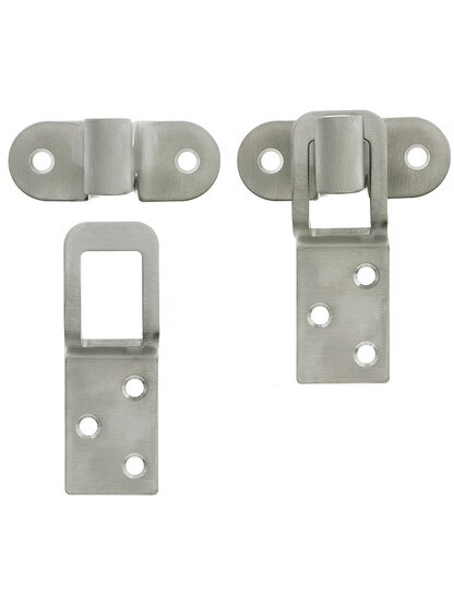 Stainless Steel Storm Window Hanger Set.