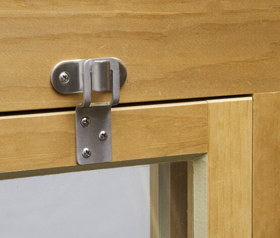 Stainless Steel Storm Window Hanger Set