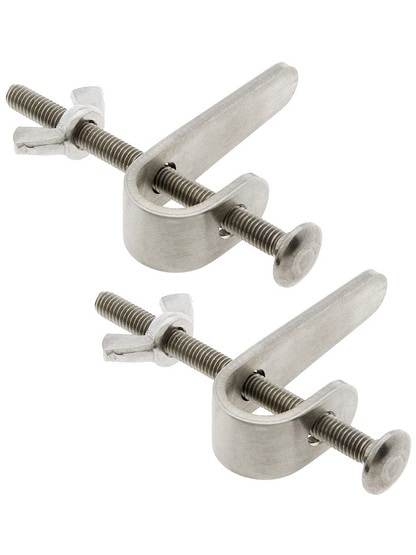 Set Of Two Screen and Storm Window Retaining Clips.