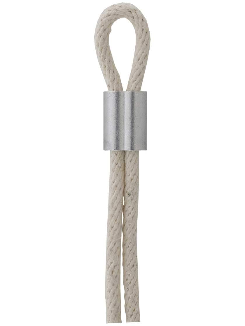 Alternate View of Pair of Aluminum Ferrules - 5/16 inch.