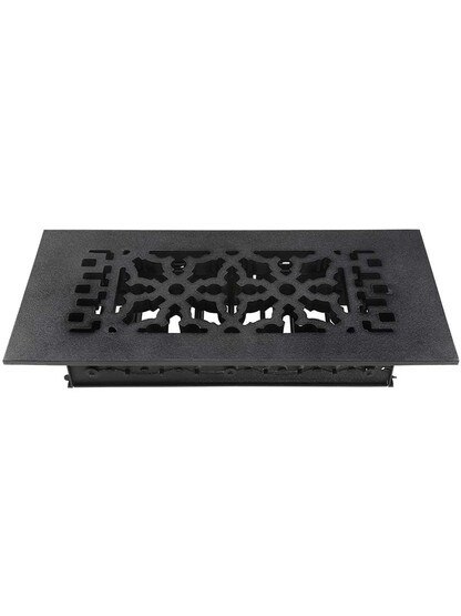 Alternate View 2 of Louvered Victorian Cast Iron Floor Register