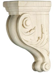 Leaf Pattern Maple Corbel in 3 Sizes