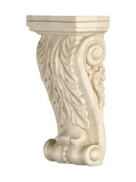 Leaf-Pattern Maple Corbel in Two Size Options