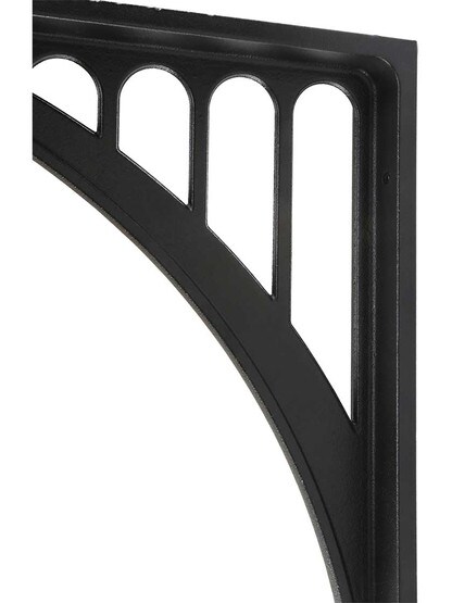 Alternate View 2 of Cast Aluminum Bridge-Style Shelf Bracket.