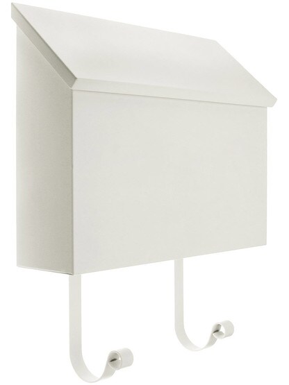 Arts & Crafts Steel Horizontal Mailbox.