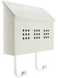 Arts & Crafts Decorative Steel Horizontal Mailbox