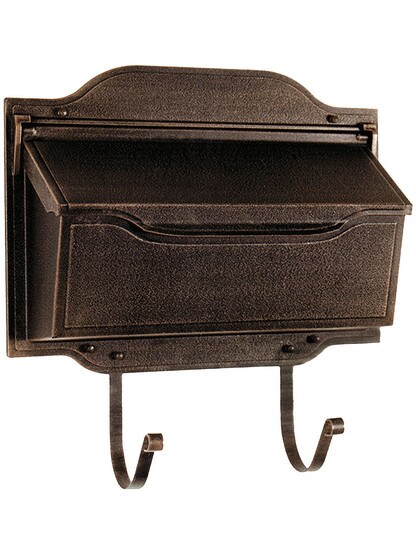 Classic Cast-Aluminum Horizontal Mailbox