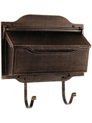 Classic Cast-Aluminum Horizontal Mailbox