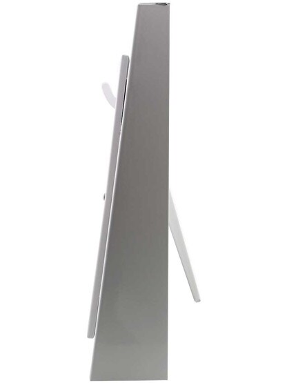 Alternate View 2 of Classic Style 13 x 12-Inch Gravity Baseboard Register in White.