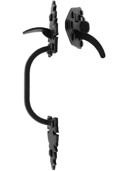 Alternate View of Warwick Rim-Latch Door Set.