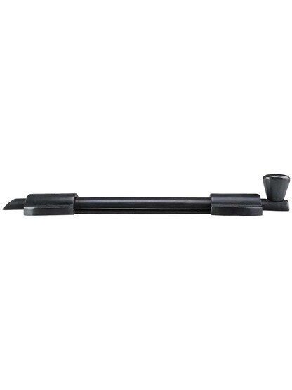 Alternate View of Solid Bronze Heavy-Duty Surface Bolt - 12 inch Length.