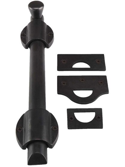 Alternate View 2 of Solid Bronze Heavy-Duty Surface Bolt - 12 inch Length.